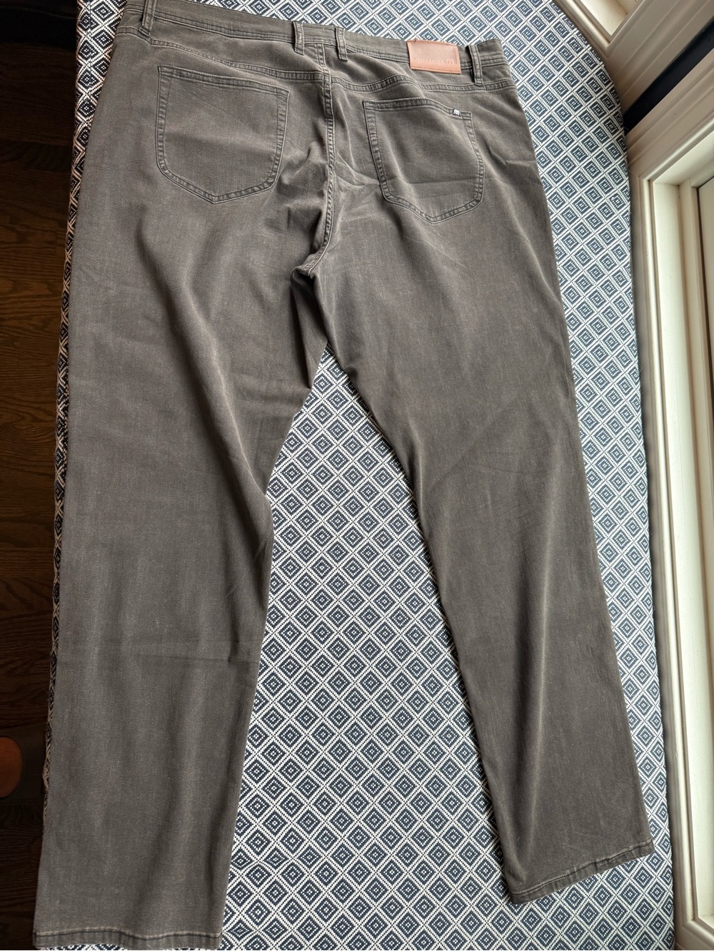Travis Men’s Five Pocket Pants - Charcoal - Picture 2 of 3